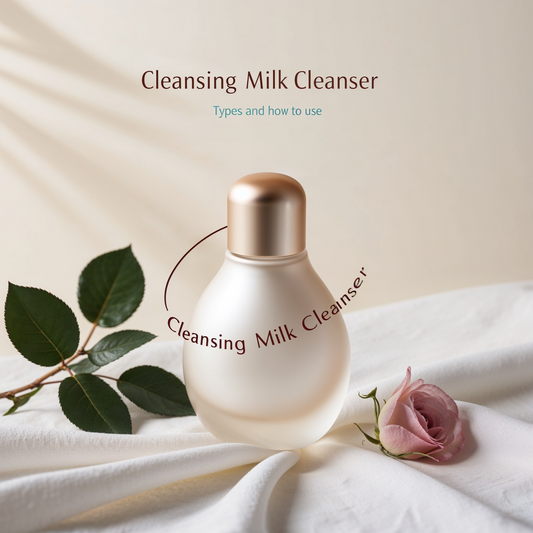 What Is a Cleansing Milk Cleanser? Types and How to Use